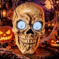 Calavera Ojos Led 50 Cm